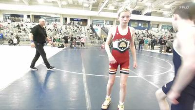 96 lbs Cons. Round 2 - Kale Hansen, Morgan Wrestling Club vs Luke Christensen, Falcon Wrestling Club