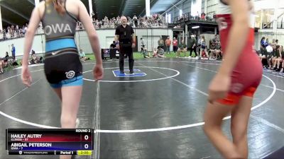 84 lbs Round 2 (6 Team) - Adleigh DeWerff, Illinois vs Piper Phillips, Iowa