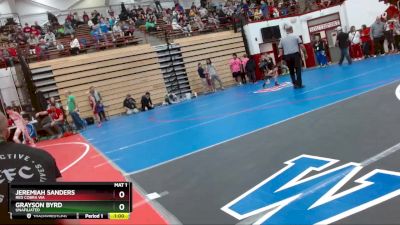 43 lbs Cons. Semi - Grayson Byrd, Unafiliated vs Jeremiah Sanders, Red Cobra WA