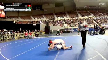 106-D4 5th Place Match - Ryker Musgrove, St. Johns High School vs Luis Aviles, Chino Valley High School