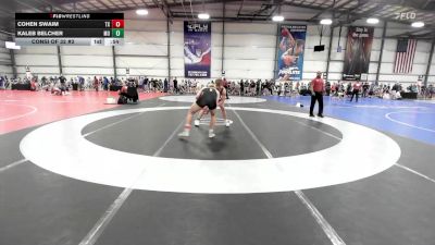 160 lbs Consi Of 32 #2 - Cohen Swaim, TX vs Kaleb Belcher, MO