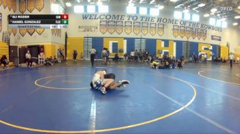 132 Blue Quarterfinal - Eli Rozier, Camden vs Haniel Gonzalez, Fletcher Senior