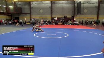 157 lbs Cons. Round 5 - Claudio Torres, Lake Highland Prep vs John Bamvakais, Seckman