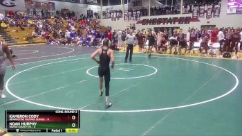 106 lbs 2nd Wrestleback (16 Team) - Tristan Yarbrough, Wayne County HS vs Waylon Pederson, Benedictine Military School