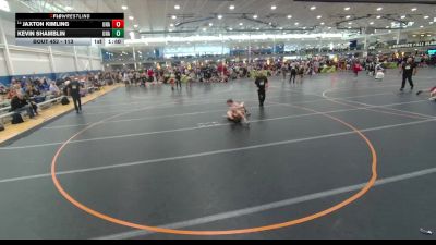 113 lbs Cons. Round 1 - Kevin Shamblin, Unattached vs Jaxton Kimling, Unattached