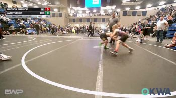 75 lbs Consolation - Hudson Burdick, Perry Wrestling Academy vs Jace Turner, Woodward Youth Wrestling