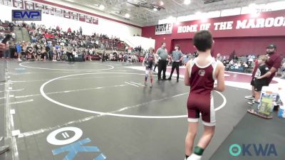 67 lbs Quarterfinal - Kyson Sides, WTC vs Layken Cassady, Blackwell Wrestling Club