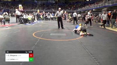 90 lbs Round Of 32 - Chase Stegena, Thomas Jefferson vs Jagger Locke, North East