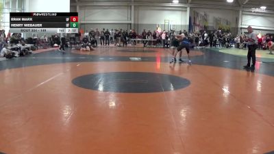 149 lbs Cons. Round 1 - Henry Niebauer, UW Parkside vs Eran Marx, Grand Valley State