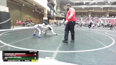 73 lbs Quarterfinal - Chandler Oreskovich, The Best Wrestler vs Grayson Mitchell, WWC