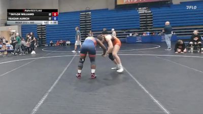 160 lbs Quarterfinal - Taylor Williams, Unattached vs Teagan Aurich, Indiana Tech