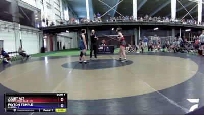 155 lbs Round 1 (8 Team) - Juliet Alt, Pennsylvania Blue vs Payton Temple, Illinois