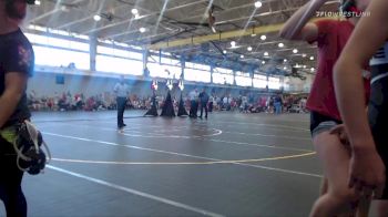 82 lbs Round 5 (6 Team) - Alexa Thomas, Wisconsin Black vs Onica Gradeless, Beast Mode Pink