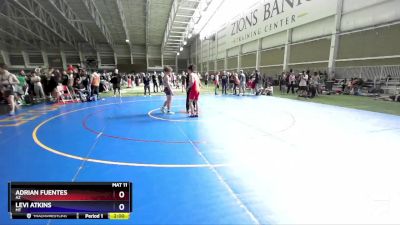 138 lbs Cons. Round 3 - Adrian Fuentes, AZ vs Levi Atkins, MT