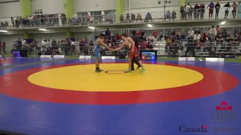 60kg Cons. Round 4 - Malachi Shuffler, Wetaskiwin WC vs Kaden De Castro, The ROC