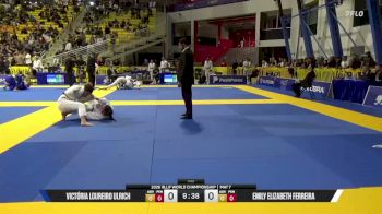 Emily Elizabeth Ferreira vs Victória Loureiro Ulrich 2026 World Jiu-Jitsu IBJJF Championship