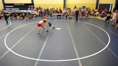 138 lbs Cons. Round 3 - Liam Aye, IL vs Brett Swenson, MN