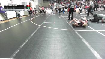 61 lbs Consi Of 4 - Hudson Massara, Barnsdall Youth Wrestling vs Dakota Taylor, Sperry Wrestling Club