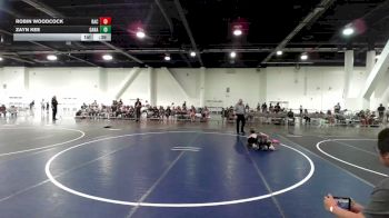 78 lbs 5th Place - Robin Woodcock, RAC vs Zayn Kee, Ganado WC