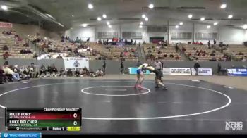 145 lbs Semis & 1st Wb (8 Team) - LUKE BELCHER, Bradley Central vs Riley Fort, Wilson Central