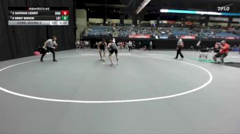 149 lbs Cons. Round 5 - 2 Nathan Lendt, Doane vs 9 Bret Minor, Life