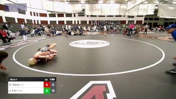 120 lbs Rr Rnd 2 - Bryce Glaze, Outlaws HS2 vs Jaden Farr, WrightWay