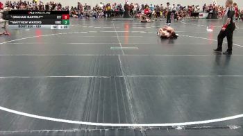 120 lbs Quarterfinal - Graham Bartelt**, Witchduck Training Facility vs **Matthew Waters, Richmond Hill Wrestling Club