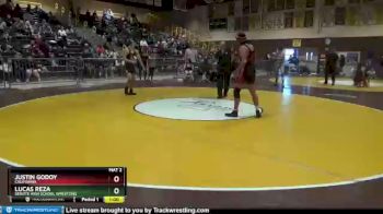 160 lbs Cons. Round 1 - Justin Godoy, California vs Lucas Reza, Servite High School Wrestling