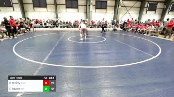 197 lbs Semifinal - Dean Omirly, Wesleyan vs Trevor Bowen, Worcester Polytechnic