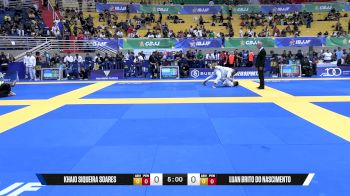 Luan Brito Do Nascimento vs Khaio Siqueira Soares 2025 Brasileiro Jiu-Jitsu IBJJF