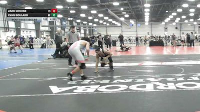 126 lbs Round Of 16 - Zane Crouse, PA vs Evan Boulard, ME