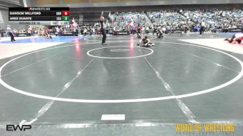 70 lbs Round Of 16 - Dawson Willford, Grindhouse vs Ares Duarte, California Grapplers