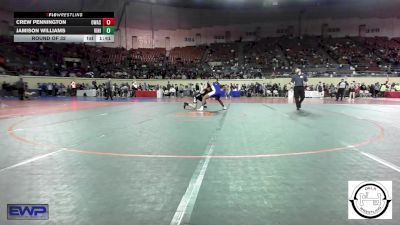 200 lbs Round Of 32 - Crew Pennington, Owasso vs Jamison Williams, Vinita