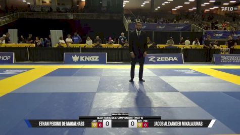 Jacob Alexander Mikalajunas vs Ethan Peisino De Magalhaes 2026 Pan Kids Jiu-Jitsu IBJJF Championship