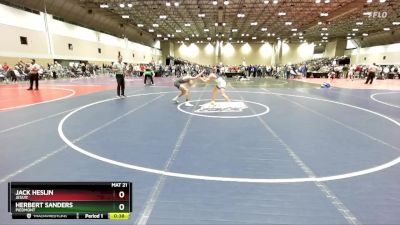 120B Cons. Round 2 - Herbert Sanders, PIEDMONT vs Jack Heslin, Jesuit