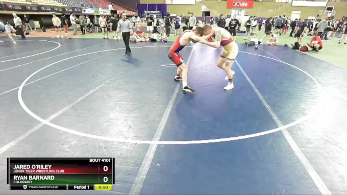 70-78 lbs Cons. Semi - Jared O`Riley, Lenox Tiger Wrestling Club vs ...