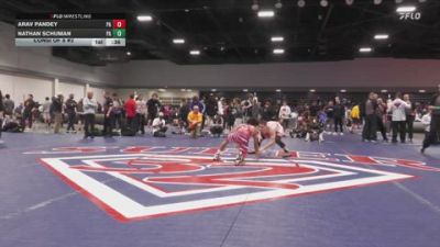 113 lbs Consi Of 8 #2 - Arav Pandey, PA vs Nathan Schuman, PA