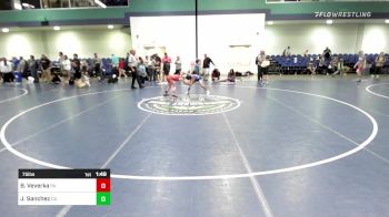 75 lbs Final - Brennen Veverka, PA vs Jaxon Sanchez, CA