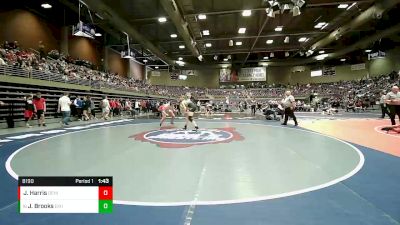 Cons. Round 1 - Justin Brooks, Dixie vs Jed Harris, Desert Hills