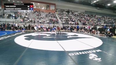 U23 Women - 65 lbs Quarters - Nina Makem, MN vs Margaret Buurma, MI