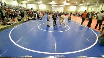 105 lbs Rr Rnd 2 - Barrett Redeagle, Salina Wrestling Club vs Braxton Garcia, Checotah Matcats