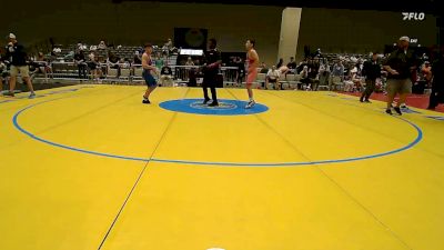 132 lbs Semis - JR Ortega, Black Fox Wrestling Academy vs Griffin Sensintaffar, Cowboy Wrestling Club