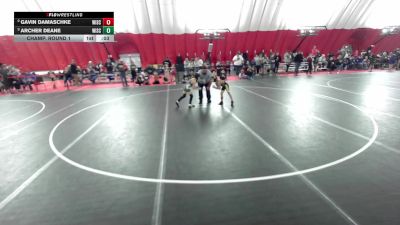 10U True Beginner - 55.8-57.5 Champ. Round 1 - Cash Pavlica, Wisconsin vs Emerson Statz, Pardeeville Boys Club Youth Wrestling