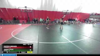 159-173 lbs Round 3 - Justice Brewer, Cameron vs Sarah Pulk, Bemidji