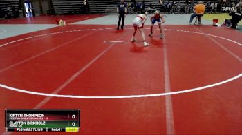 110 lbs Quarterfinal - Kiptyn Thompson, Fosston-Bagley Brawlers vs Clayton Birkholz, HLWW