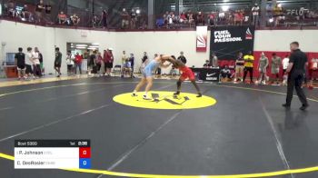 70 kg Round Of 64 - Paniro Johnson, Cyclone Regional Training Center C-RTC vs Carson DesRosier, Charleston Regional Training Center