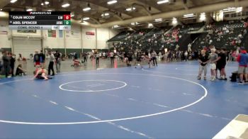 106 lbs Cons. Round 4 - Abel Spencer, Atwood Kids Wrestling Club vs Colin McCoy, Chadron Jr Wrestling