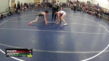 125 lbs Round 3 (6 Team) - Kylan Ooton, Oklahoma Elite vs Carver Wieland, Iowa USA Grey