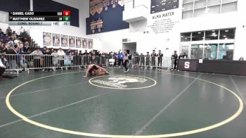 215 lbs Cons. Round 7 - Matthew Olivarez, La Mirada vs Daniel Caso, Damien