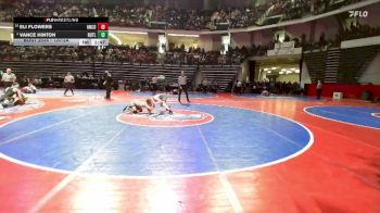 120-2A Champ. Round 1 - Eli Flowers, Union County vs Vance Hinton, Rutland